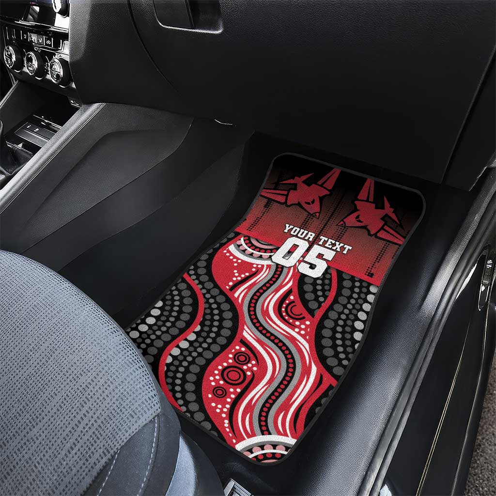 Custom Essendon Go Bombers Car Mats Don The Sash