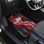 Custom Essendon Go Bombers Car Mats Don The Sash