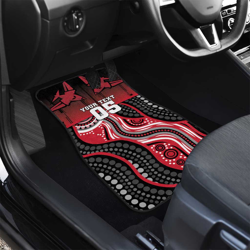 Custom Essendon Go Bombers Car Mats Don The Sash