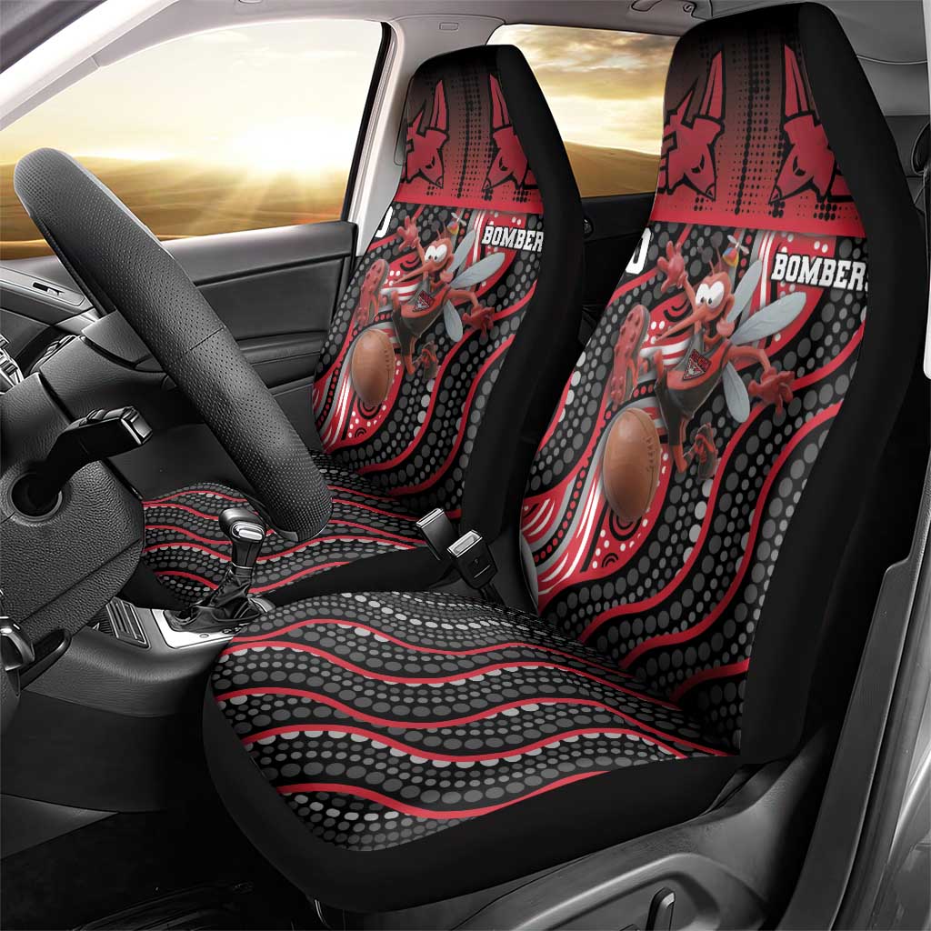 Essendon Go Bombers Car Seat Cover Don The Sash