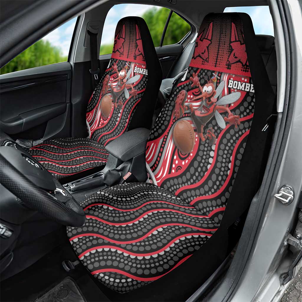 Essendon Go Bombers Car Seat Cover Don The Sash