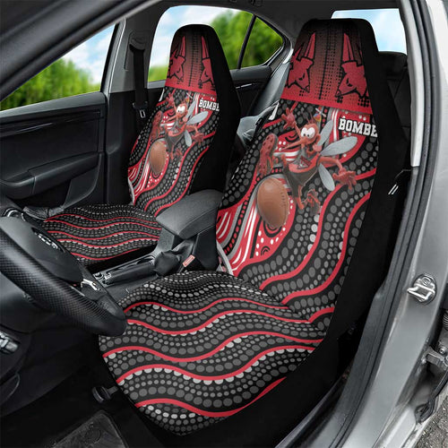 Essendon Go Bombers Car Seat Cover Don The Sash