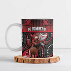 Custom Essendon Go Bombers Ceramic Mug Don The Sash