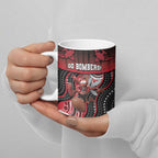 Custom Essendon Go Bombers Ceramic Mug Don The Sash
