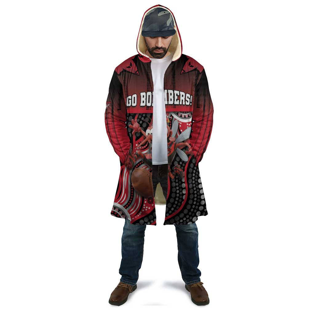 Custom Essendon Go Bombers Cloak Don The Sash