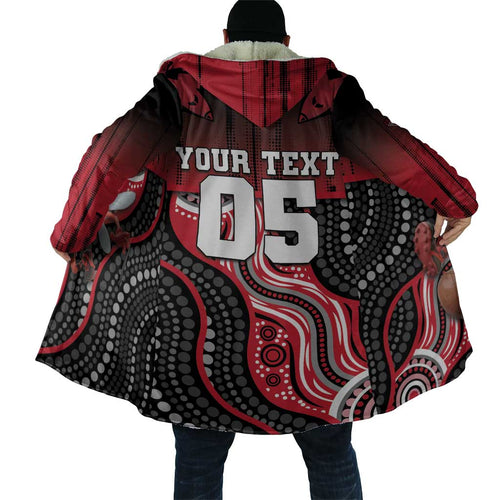Custom Essendon Go Bombers Cloak Don The Sash