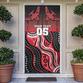 Custom Essendon Go Bombers Door Cover Don The Sash