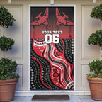 Custom Essendon Go Bombers Door Cover Don The Sash