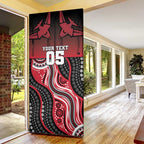 Custom Essendon Go Bombers Door Cover Don The Sash