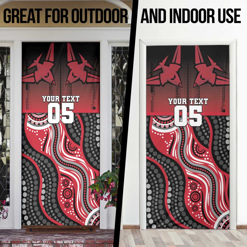 Custom Essendon Go Bombers Door Cover Don The Sash
