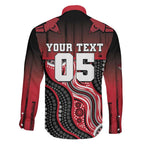 Custom Essendon Go Bombers Family Matching Summer Maxi Dress and Hawaiian Shirt Don The Sash