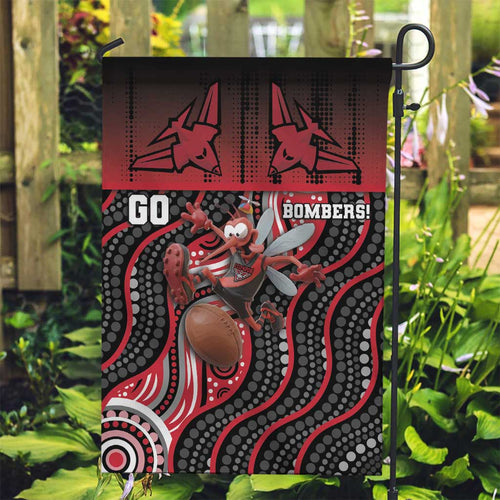 Essendon Go Bombers Garden Flag Don The Sash