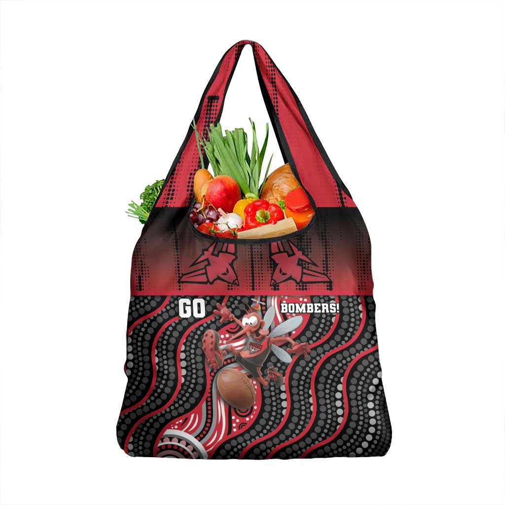 Essendon Go Bombers Grocery Bag Don The Sash