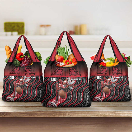 Essendon Go Bombers Grocery Bag Don The Sash