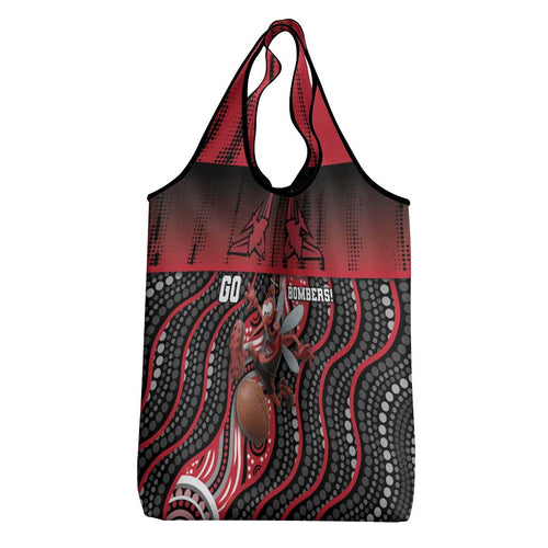 Essendon Go Bombers Grocery Bag Don The Sash