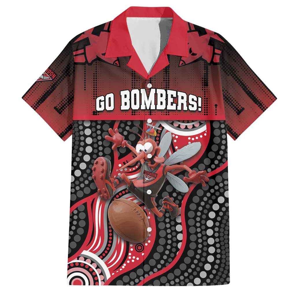 Custom Essendon Go Bombers Hawaiian Shirt Don The Sash