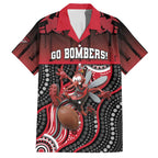 Custom Essendon Go Bombers Hawaiian Shirt Don The Sash
