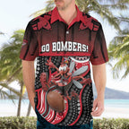 Custom Essendon Go Bombers Hawaiian Shirt Don The Sash