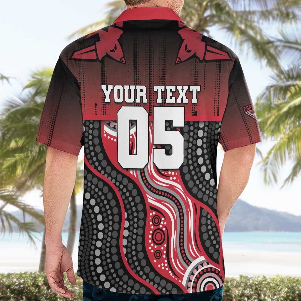 Custom Essendon Go Bombers Hawaiian Shirt Don The Sash