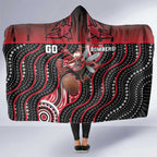 Essendon Go Bombers Hooded Blanket Don The Sash