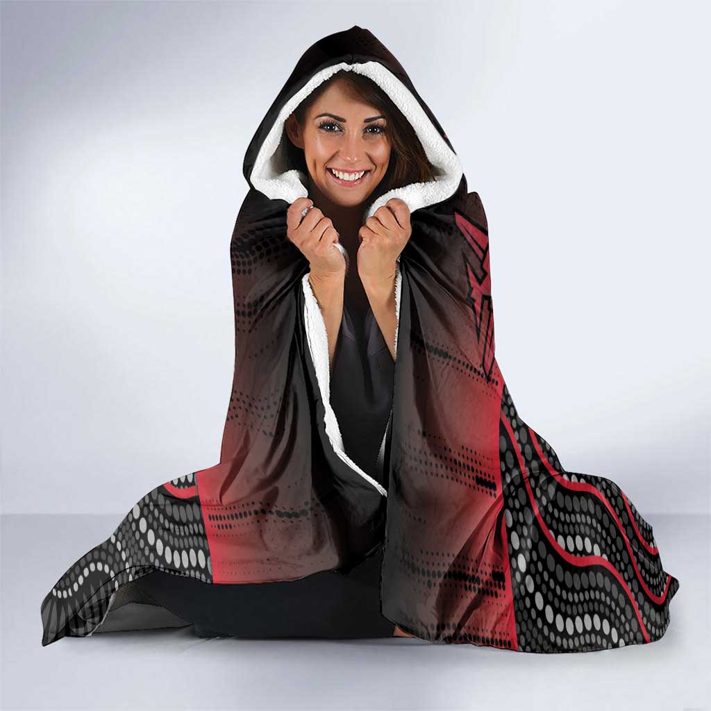 Essendon Go Bombers Hooded Blanket Don The Sash