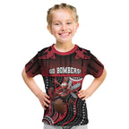 Custom Essendon Go Bombers Kid T Shirt Don The Sash