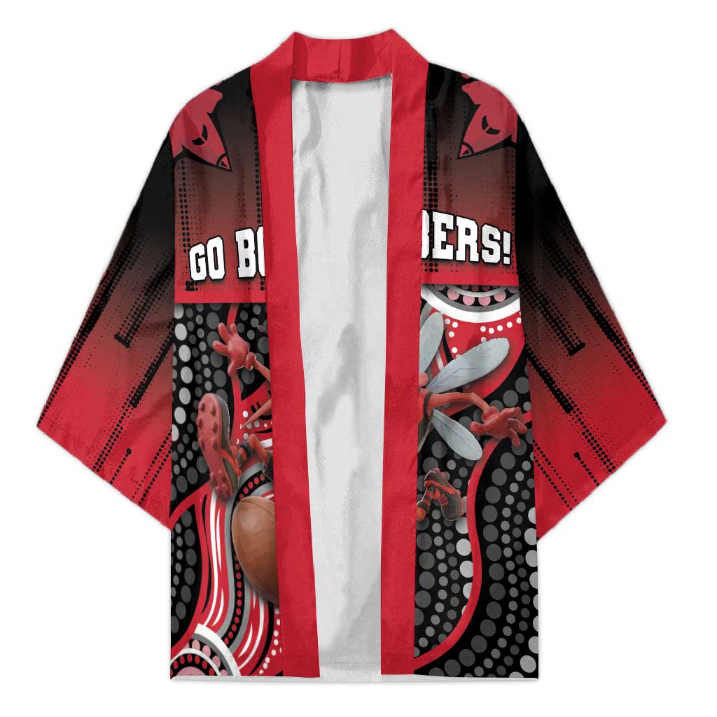 Custom Essendon Go Bombers Kimono Don The Sash