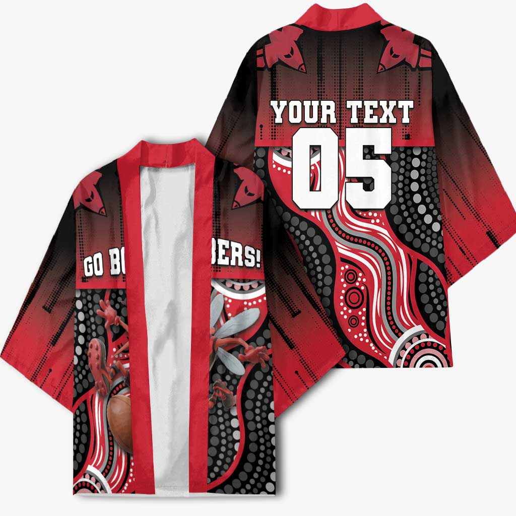 Custom Essendon Go Bombers Kimono Don The Sash