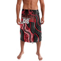 Custom Essendon Go Bombers Lavalava Don The Sash