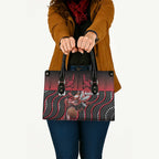 Essendon Go Bombers Leather Bag Don The Sash