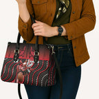 Essendon Go Bombers Leather Bag Don The Sash