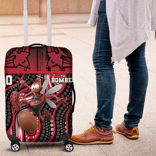 Essendon Go Bombers Luggage Cover Don The Sash