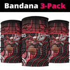 Essendon Go Bombers Neck Gaiter Don The Sash