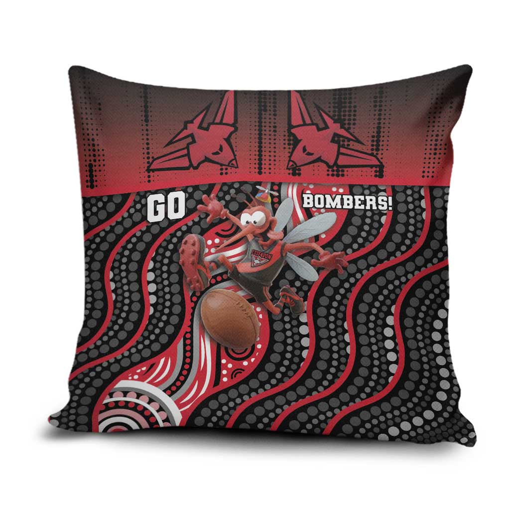 Essendon Go Bombers Pillow Cover Don The Sash