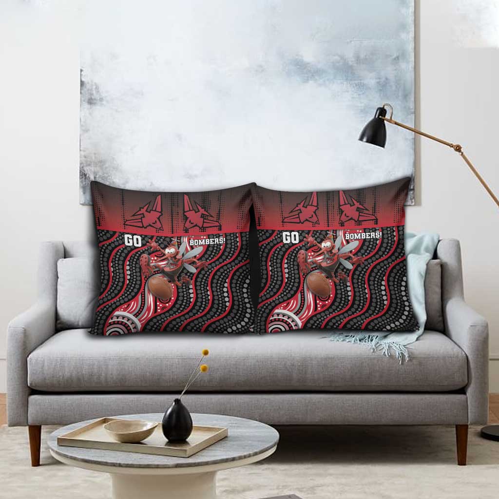 Essendon Go Bombers Pillow Cover Don The Sash