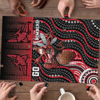 Essendon Go Bombers Puzzle Don The Sash