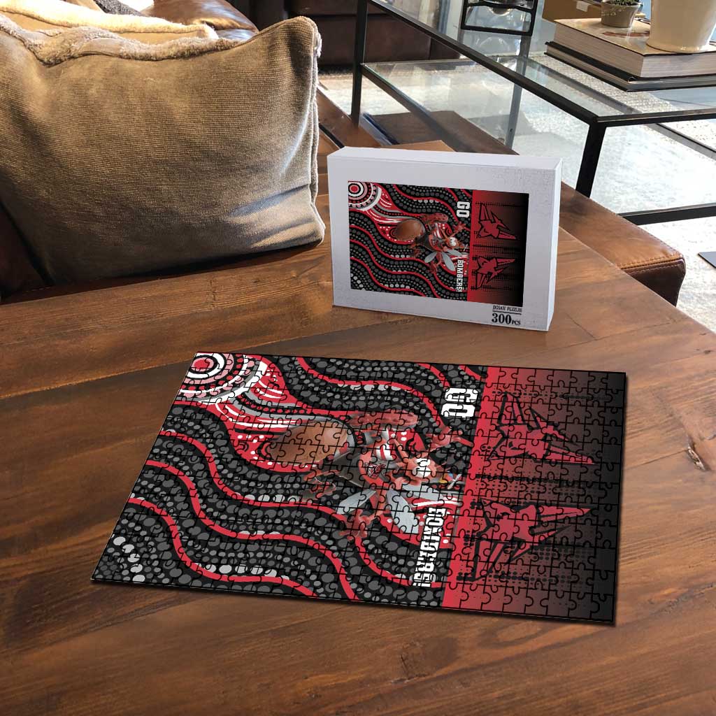 Essendon Go Bombers Puzzle Don The Sash