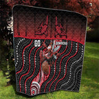 Essendon Go Bombers Quilt Don The Sash