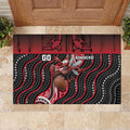 Essendon Go Bombers Rubber Doormat Don The Sash