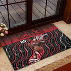 Essendon Go Bombers Rubber Doormat Don The Sash