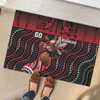 Essendon Go Bombers Rubber Doormat Don The Sash