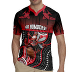 Custom Essendon Go Bombers Rugby Jersey Don The Sash