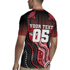 Custom Essendon Go Bombers Rugby Jersey Don The Sash