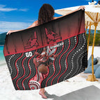 Essendon Go Bombers Sarong Don The Sash