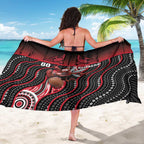 Essendon Go Bombers Sarong Don The Sash
