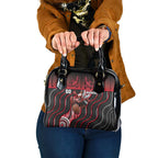 Essendon Go Bombers Shoulder Handbag Don The Sash