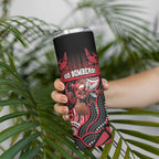 Custom Essendon Go Bombers Skinny Tumbler Don The Sash