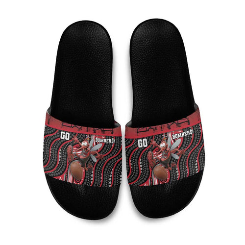 Essendon Go Bombers Slide Sandals Don The Sash