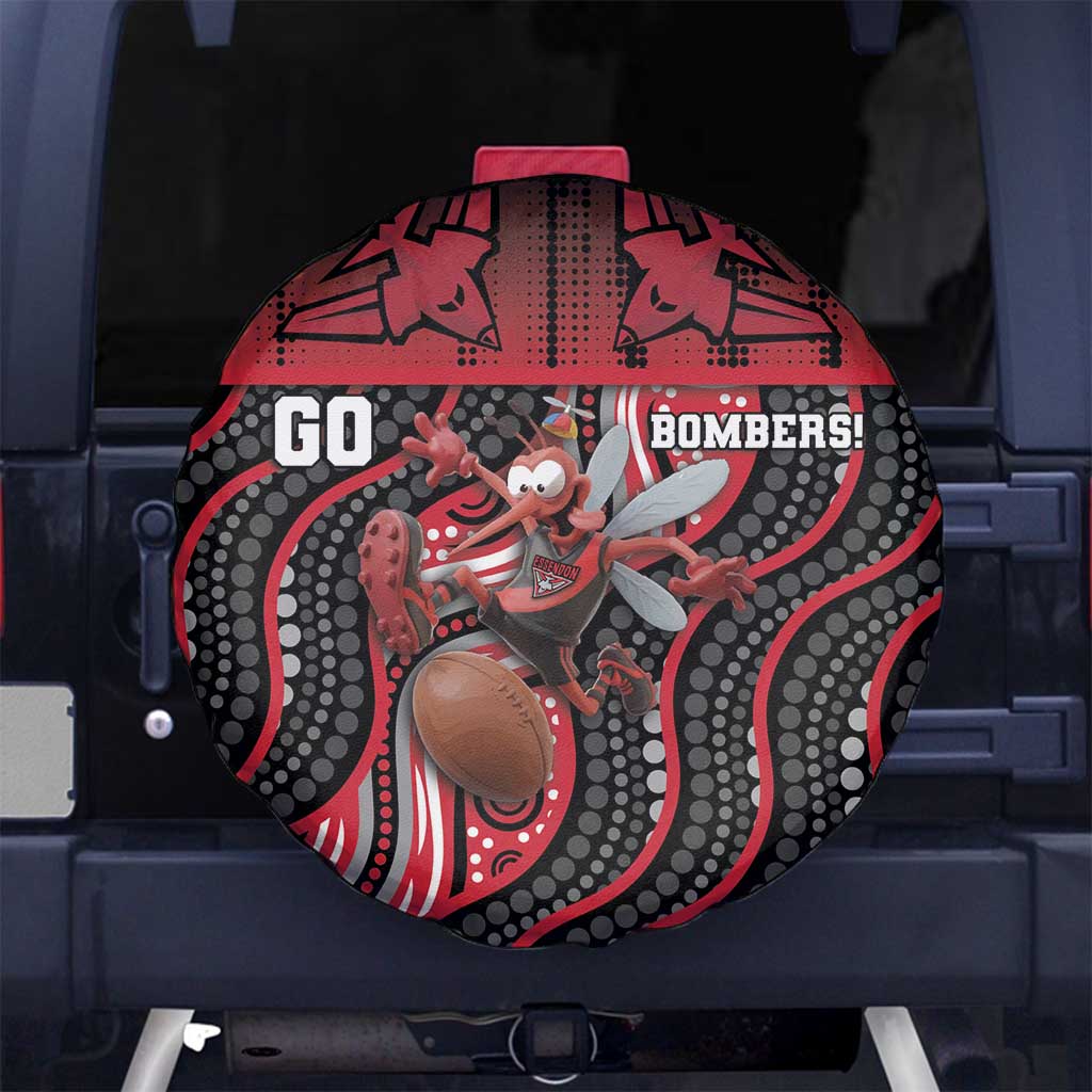 Essendon Go Bombers Spare Tire Cover Don The Sash