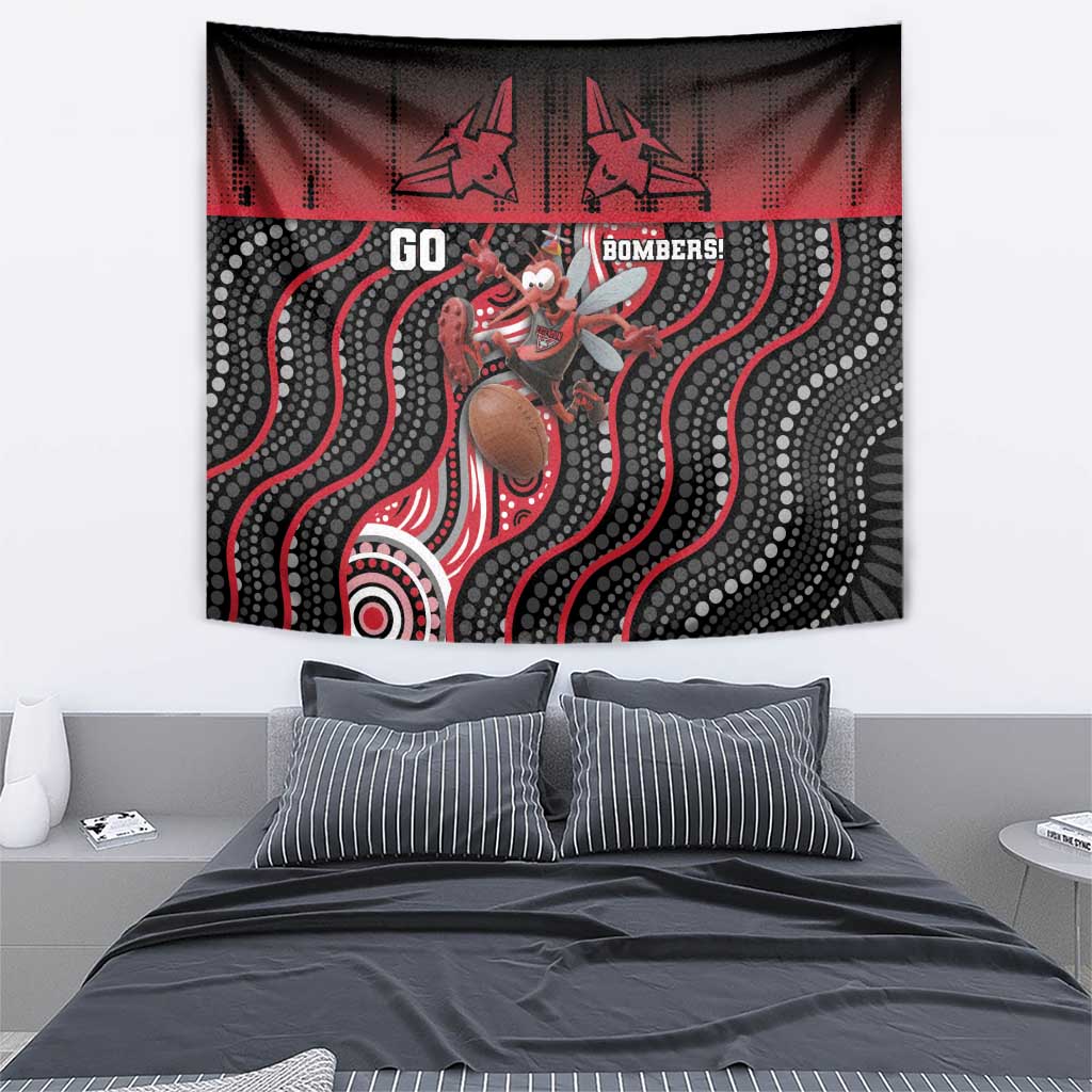 Essendon Go Bombers Tapestry Don The Sash